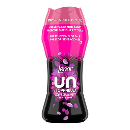 Lenor Unstoppables Perlas de Perfume para la Ropa, Frescor Sensaciones, Potenciador de Aroma para Lavadora, Fragancia Floral, 195 g