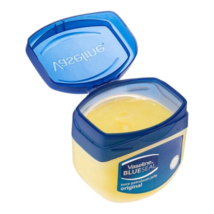 Vaseline Pack de 3 Tarros de Blue Seal Original Pure Petroleum Jelly, Vaselin (300 ml en total)