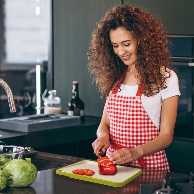 Tabla de Cortar Inclinada con Base Antideslizante 28,5x23cm