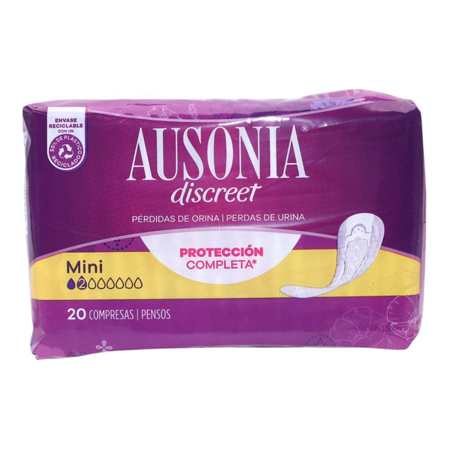 Ausonia Discreet Mini 20 Uds