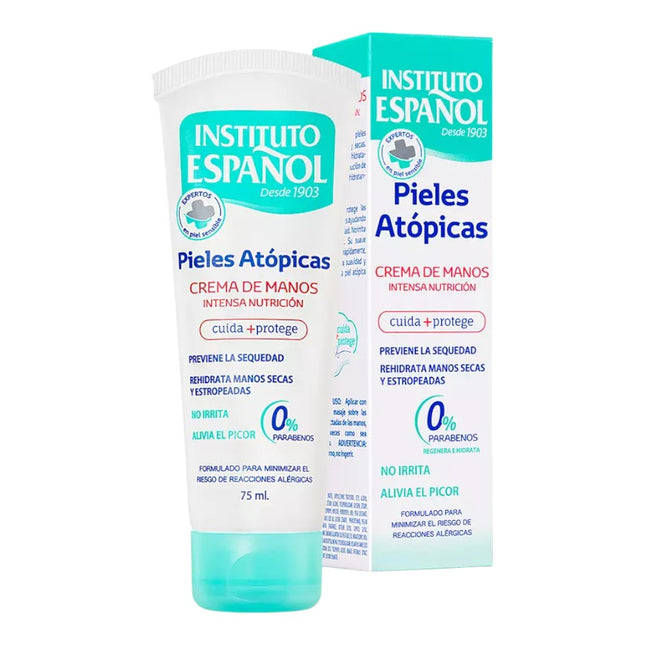 Instituto Español Crema de Manos para Pieles Atópicas Nutrición Intensa