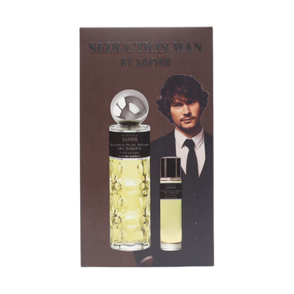 SAPHIR PARFUMS Seduction Man by Saphir Eau de parfum Gift set for men 200 ml + 30 ml 