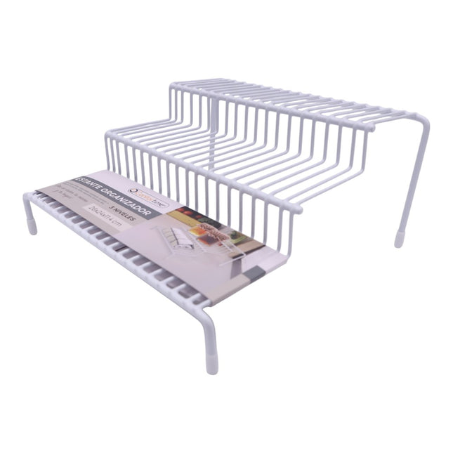 Estante 3 Niveles Metal 26x24x11.4 cm Confortime