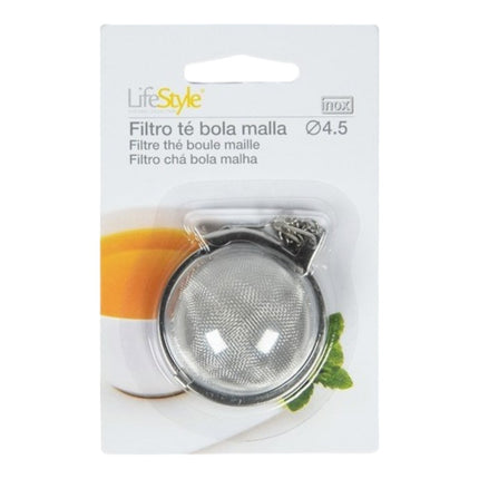 Filtro de Té de Acero Inoxidable en Forma de Bola (Ø4.5 cm)