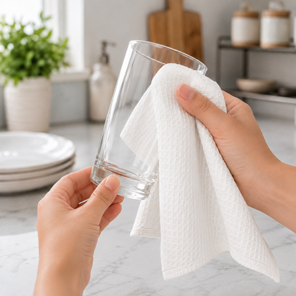 Clim Antibacterial+ Paño de Cocina Secado Máximo, Paño Súper Absorbente Antibacteriano 99%, Bayeta de Microfibra para Cristales, Vajilla y Cocina, 80% Poliéster 20% Poliamida