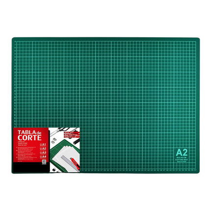 Tabla de Corte A1 A2 A3 A4 Doble Cara Plancha de Corte 3mm para Costura y Manualidades Base de Corte para Patchwork Cutting Mat Color Verde*