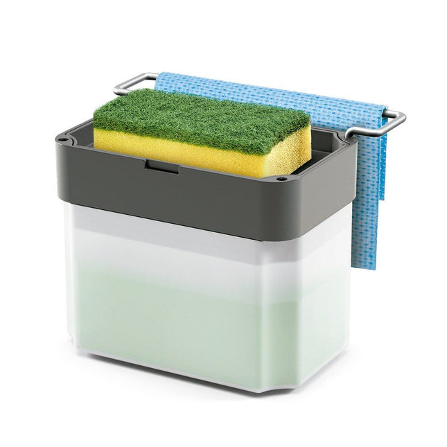 METALTEX Organizador Fregadero Dispensador jabón SPONGE-TEX Almacenamiento Soporte de Esponja Accesorios de Cocina