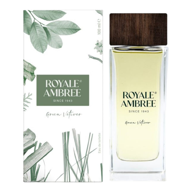 ROYALE AMBREE Green Vetiver Eau de Toilette Para hombre 100 ml