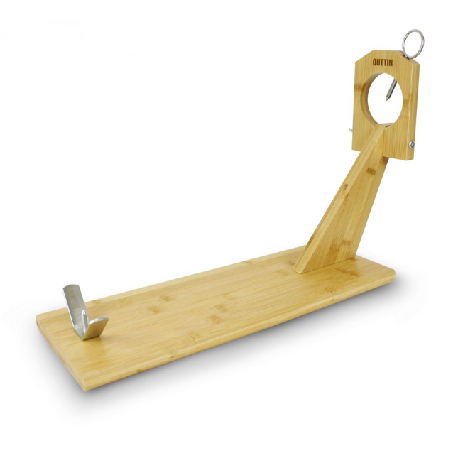 Jamonero de Madera Bambú Soporte para jamón Fabricado en bambú duradero y elegante
