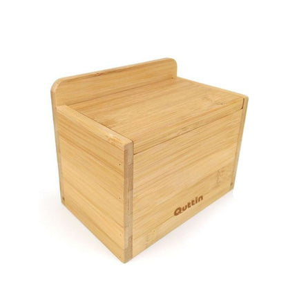 QUTTIN Salt Shaker with Bamboo Lid Ideal for use as a sugar bowl and salt shaker 