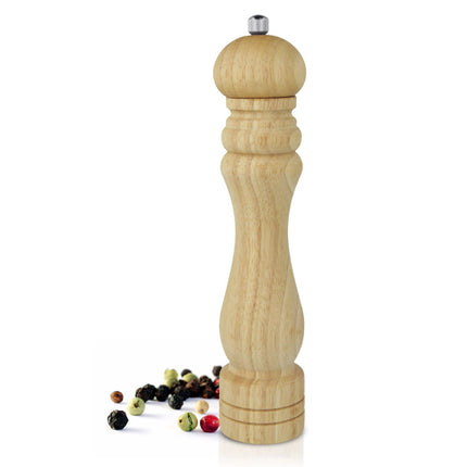 Molinillo de Pimienta y Sal de Madera de 26 cm en color Marrón El complemento perfecto para sazonar tus comidas con estilo