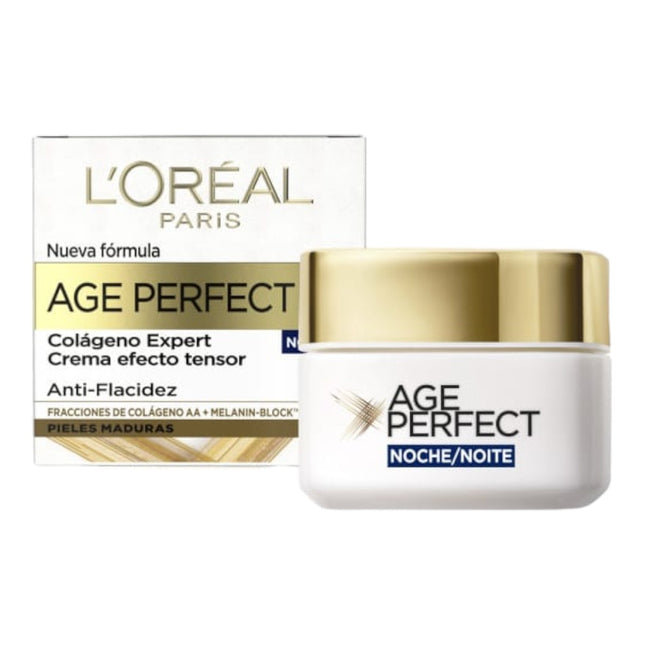 L'OREAL PARIS Dermo Expertise Age Perfect Crema de Noche antiflacidez Pieles Maduras 50 ml