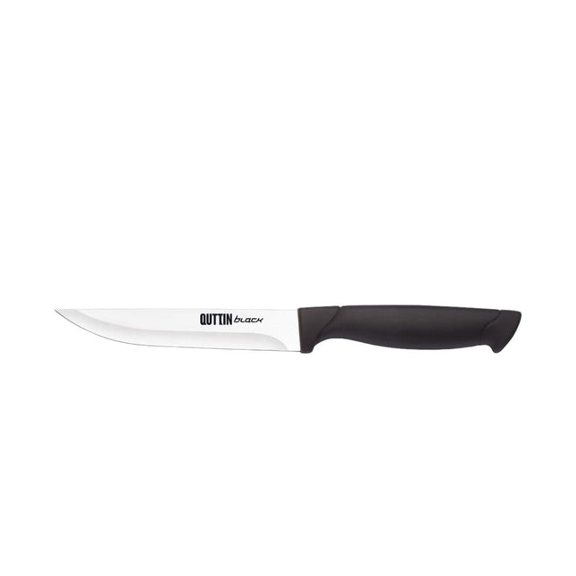 Quttin® cuchillo multiusos universal cuchillos cocina mango negro filo 11cm