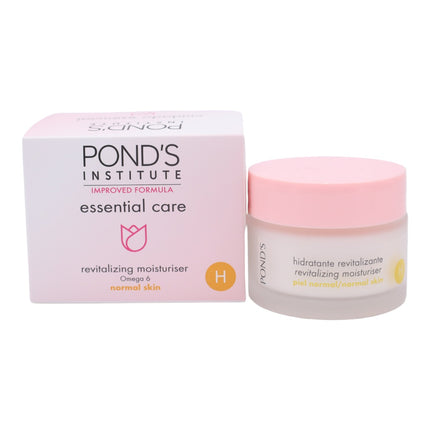 Pond's Institute Essential Care Cream for Normal Skin Recitalizing Moisturizing Cream with Omega 6 for Day and Night 50 ml 