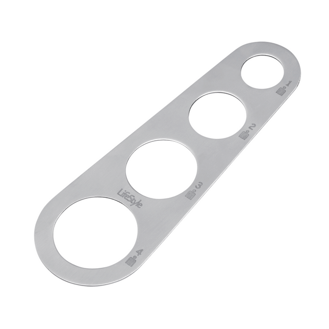 Medidor de raciones de Espaguetis Regla de Espagueti de Acero Inoxidable Medidor Herramienta de medición 4 porciones Cocina Regla de Pasta Cocinar Utensilios de Cocina Gadgets