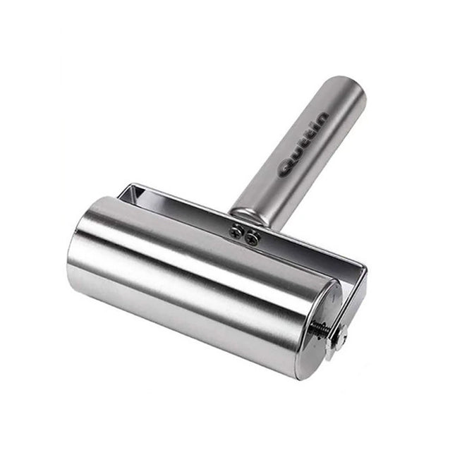 Rodillo de Amasar con Mango Rodillo en Forma de T para Pizzas Galletas Pastas de Acero Inoxidable QUTTIN