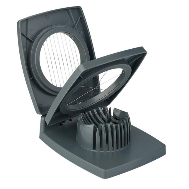 Double ABS Egg Slicer Strawberry Cutter Fruit Vegetable Boiled Eggs Food Grade Stainless Steel Wire 