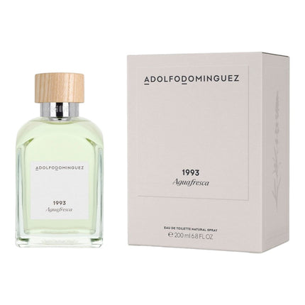 ADOLFO DOMINGUEZ Agua Fresca Eau De Toilette from the 1993 Natural Collection Perfume for Men 200 ml 