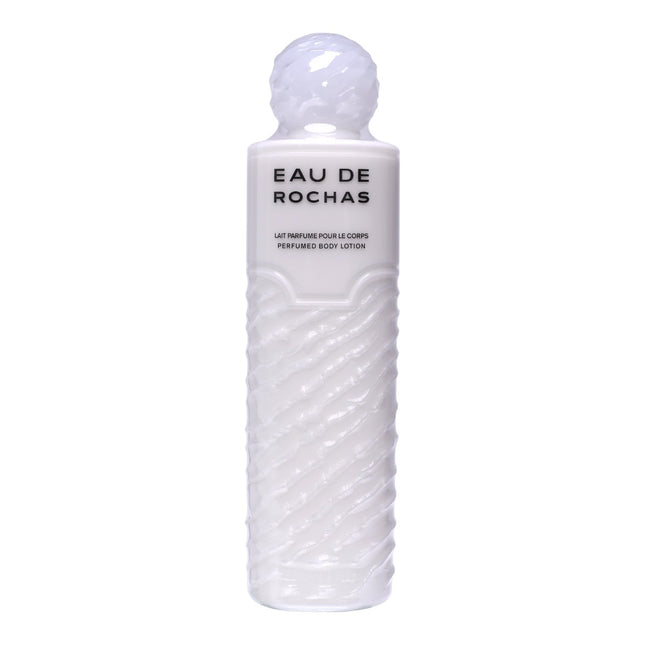 Rochas Eau de Rochas Body Lotion 500 ml – Loción corporal perfumada fresca y cítrica para mujer; hidrata, suaviza y prolonga el inconfundible aroma clásico en la piel