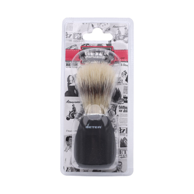 Better Brocha de Afeitar con Mango Negro Precisión y Estilo para tu Ritual de Afeitado