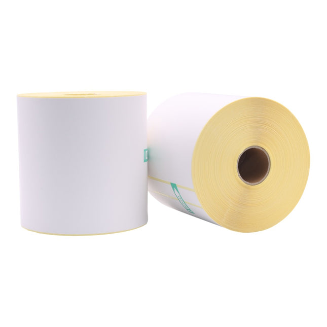 Pack de 2 Rollos (800 Etiquetas Adhesivas Térmicas Directas) – Blancas 100x150 mm (6"x4") – Compatibles con Impresoras Zebra