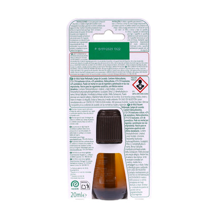 Air Wick Nube Perfumada Recambio Campo de Lavanda 20 ml – Aroma Lavanda Relajante con Aceites Esenciales, Duración Hasta 45 Días