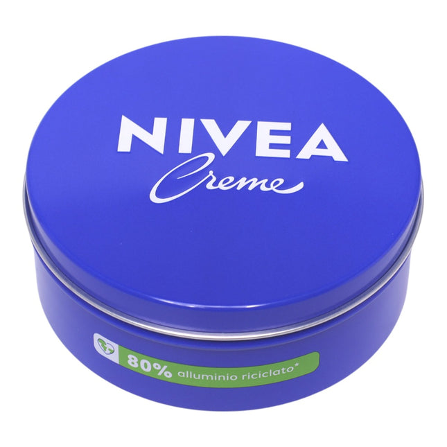 Crema Hidratante NIVEA Creme Lata 400 ml – Cuidado Universal para Cara, Cuerpo y Manos, 80% Aluminio Reciclado