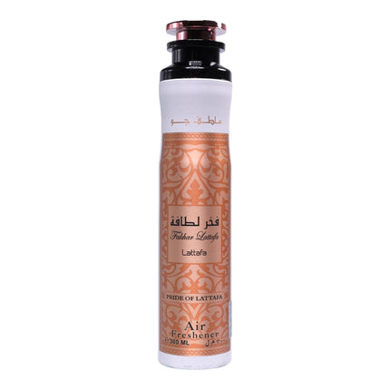 Lattafa Fakhar (Pride of Lattafa) – Ambientador en Spray 300 ml, fragancia oriental elegante para perfumar el hogar