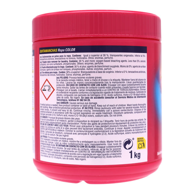 La Salud Quitamanchas en Polvo para Ropa de Color