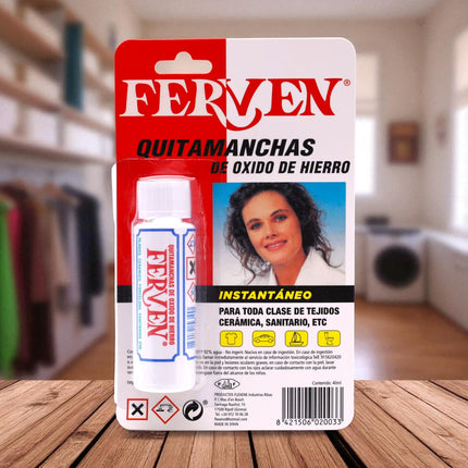 Flexene Quitamanchas Óxido de Hierro en ropa y cerámicas etc 40 ml