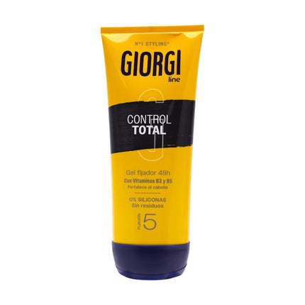 Giorgi Line Control Total Nº5 Gel Fijador 170 ml – Fijación fuerte 48h, sin siliconas, sin residuos