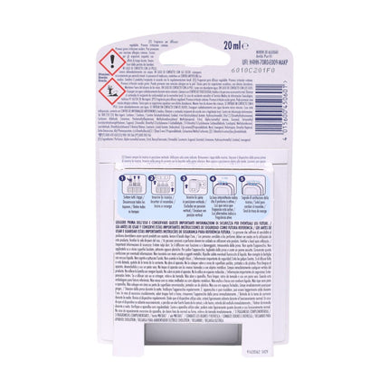 Ambi Pur 3Volution Recambio Ambientador Eléctrico Nubes de Algodón 20 ml, 3 Fragancias Complementarias, Hasta 90 Días, Combate Olores y Refresca