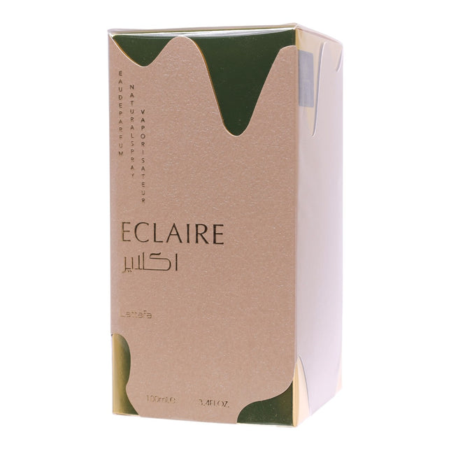 Lattafa Eclaire Eau de Parfum 100 ml – Perfume femenino oriental gourmand, dulce y elegante