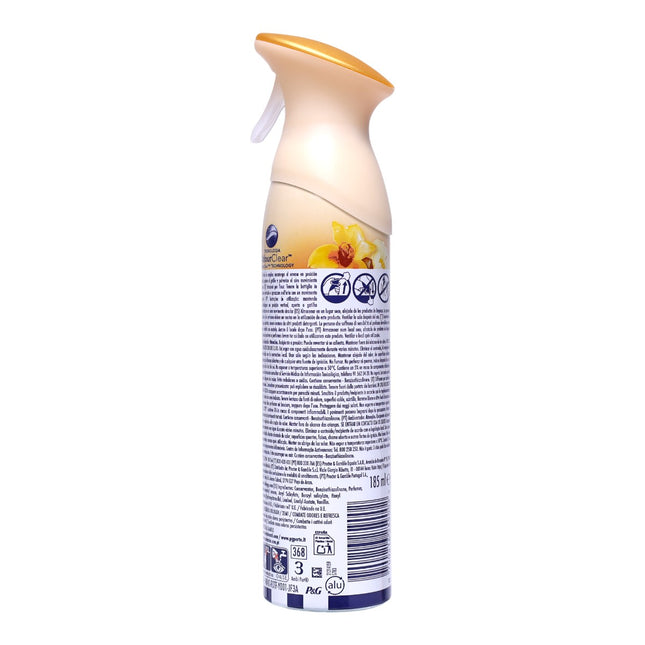 Ambi Pur Ambientador en Spray Air Mist Lenor Oro y Flor de Vainilla 185 ml – Elimina olores y perfuma tu hogar