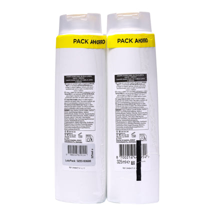 Pantene Pro-V Suave & Liso Champú Pack Ahorro 2×325 ml