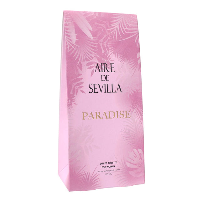 Aire de Sevilla Paradise Eau de Toilette para Mujer 150 ml – Perfume Femenino Floral y Fresco – Fragancia Suave y Duradera para Uso Diario