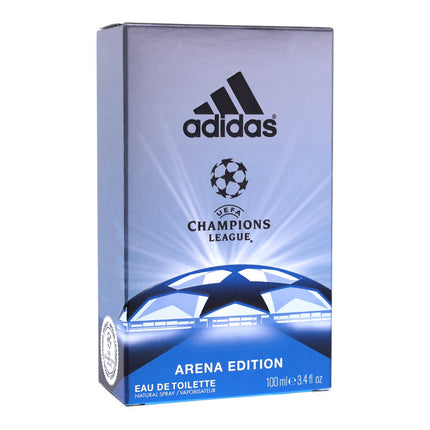 Adidas UEFA Champions League Arena Edition Eau de Toilette para hombre 100 ml | Fragancia fresca cítrico-aromática | Spray oficial ideal para uso diario