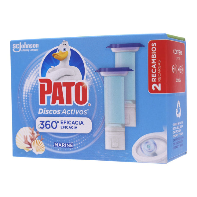 Pato Recambio Discos Activos WC Marine 2 Unidades de 6 Discos