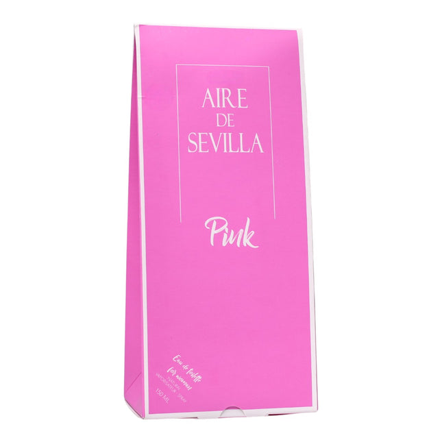 Aire de Sevilla Pink Eau de Toilette para Mujer 150 ml – Perfume Femenino Floral y Dulce, Fragancia Fresca de Larga Duración para Uso Diario