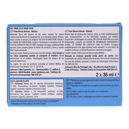 Pato Recambio Discos Activos WC Marine 2 Unidades de 6 Discos