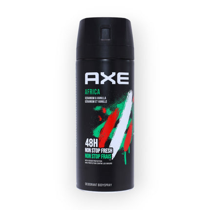 AXE AFRICA 48H Fresh Body Spray Fragrance for men 150ml 
