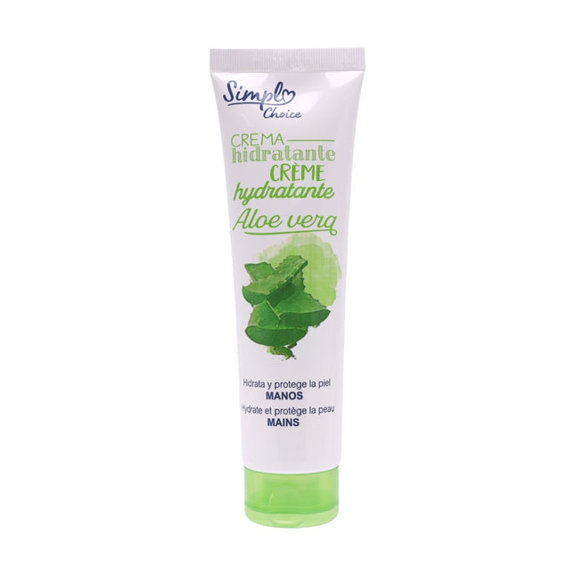 Simply Choice Crema de Manos Hidratante Aloe Vera 150 ml – Hidratación profunda para manos secas