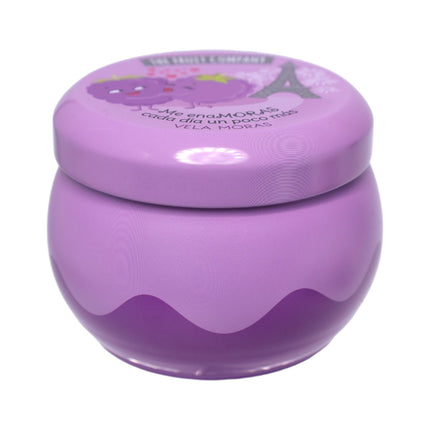 Vela Perfumada The Fruit Company Moras – “Me enaMORAS cada día un poco más” (150 g)