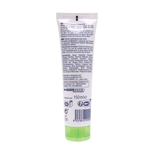 Simply Choice Crema de Manos Hidratante Aloe Vera 150 ml – Hidratación profunda para manos secas