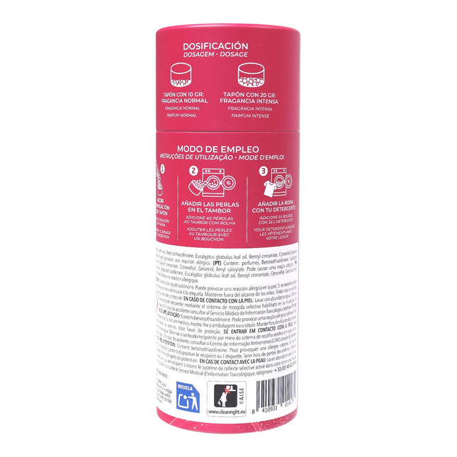 SaniCentro Essence Perlas Perfumadas para la Ropa – Orquídea Salvaje, 200 g | Hasta 12 semanas de frescor | Intensificador de fragancia para lavadora