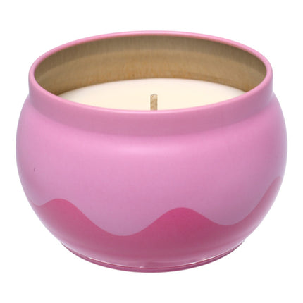 The Fruit Company Vela Aromática Fresa Nata 150 g ''Te quiero siempre pegado a mi'' – Lata Metálica 40 h