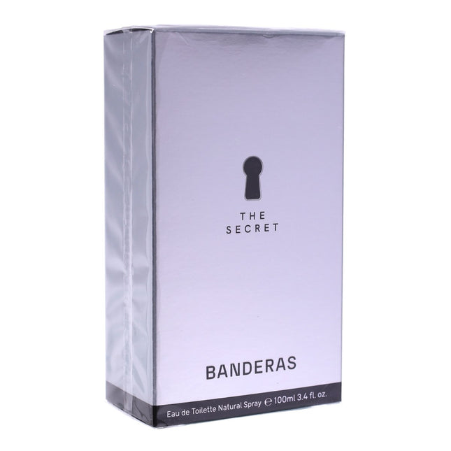 Antonio Banderas The Secret Eau de Toilette 100 ml para hombre | Colonia masculina oriental especiada con notas de pomelo, canela y maderas | Spray