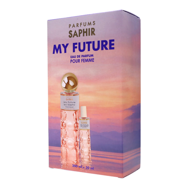 Saphir My Future Pack 200 ml + 30 ml – Eau de Parfum femenino floral-frutal