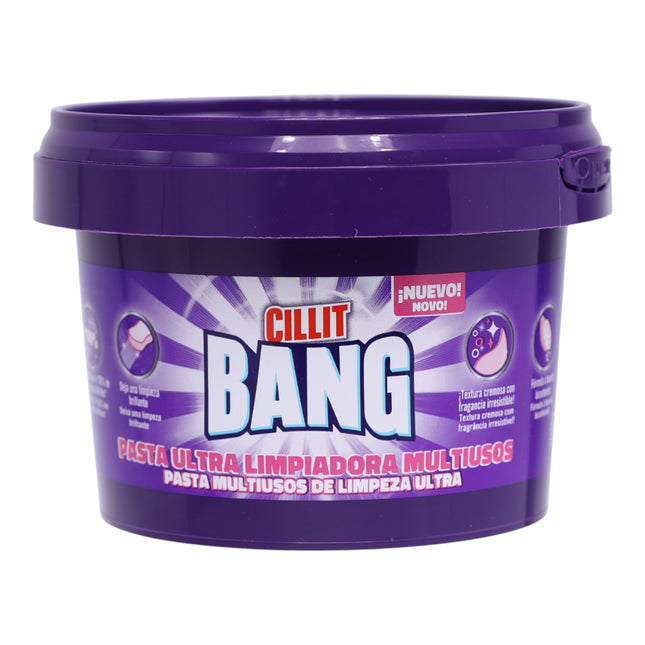 Cillit Bang Pasta Ultra Limpiadora Multiusos – Limpieza Profunda y Brillo Intenso – Todo Tipo de Superficies 470g