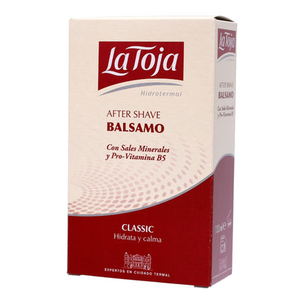 La Toja After Shave Bálsamo Classic para Hombre con Sales Minerales y Pro-Vitamina B5, Hidratante y Calmante, 100 ml